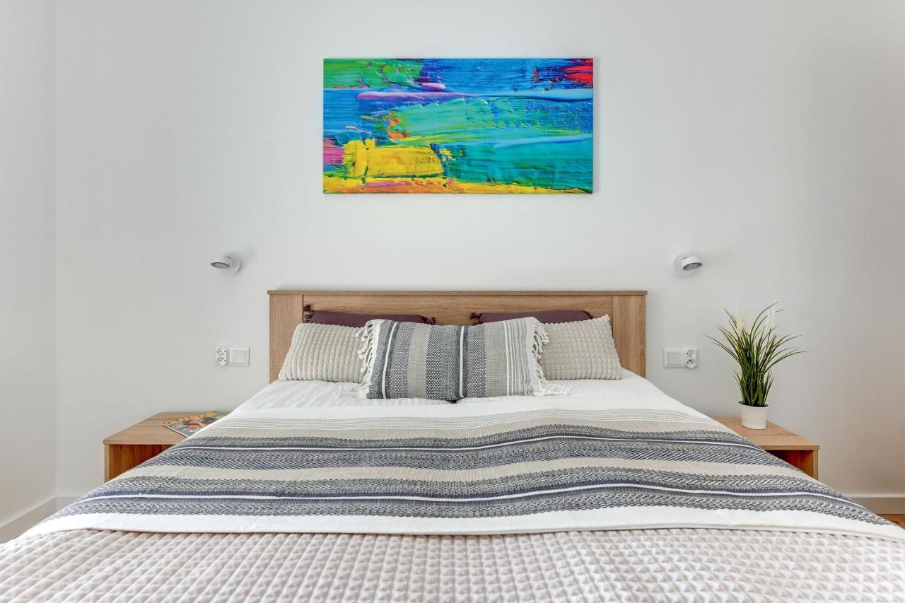 Apartament Nadmorskie Spektrum & Parking Danzica Esterno foto